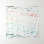 Sunset On The Beach Modern Pastel Tapestry at Zazzle