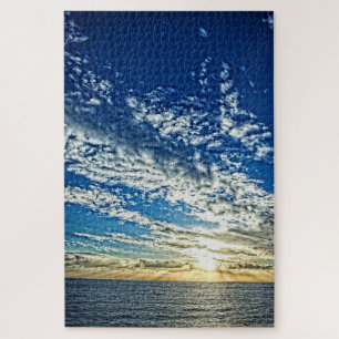 Sunset on the Cinque Terre Italy - 20x30 - 1014 pc Jigsaw Puzzle
