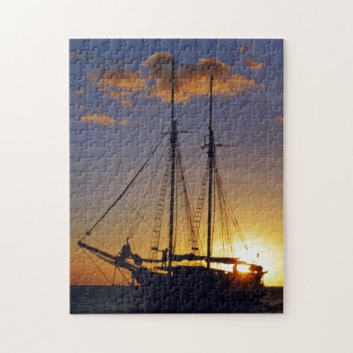 Sunset on the Great Barrier Reef Jigsaw Puzzle