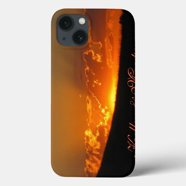 Sunset On The Horizon iPad Case (Back)