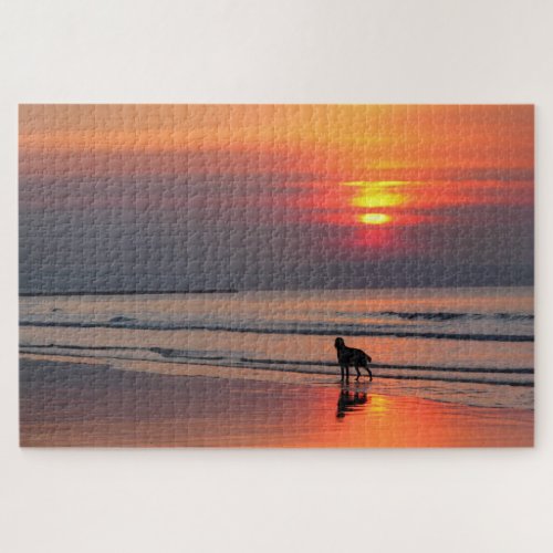 Sunset on the Irish Sea _ 20x30 _ 1014 pcs Jigsaw Puzzle