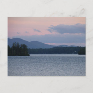 Sunset on the Lake 2 Postcard
