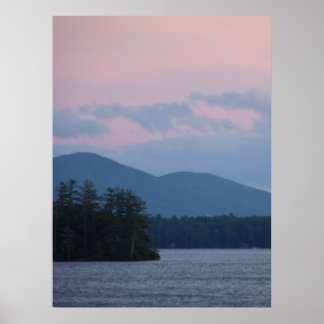 Sunset on the Lake 3 Poster