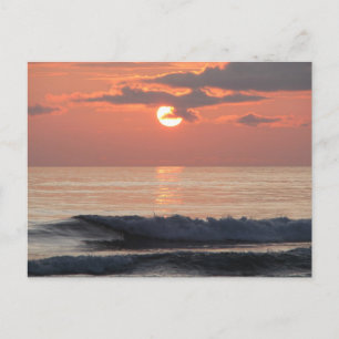 Sunset on the Oregon Coast Postcard