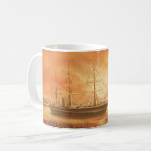 Sunset on the Past Coffee Mug
