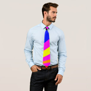 Sunset on the sea neck tie