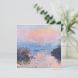 Sunset on the Seine Claude Monet<br><div class="desc">Sunset on the Seine. Claude Monet. 1874. Reproduction of famous works of art  images in the public domain.</div>