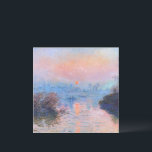Sunset on the Seine Claude Monet<br><div class="desc">Sunset on the Seine. Claude Monet. 1874. Reproduction of famous works of art  images in the public domain.</div>