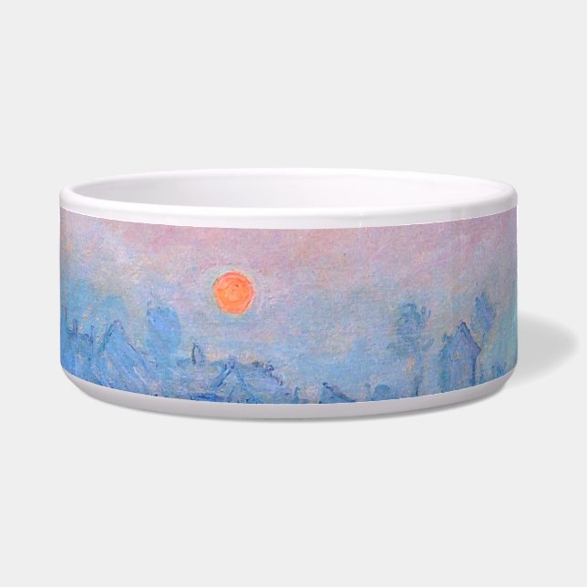 Sunset on the Seine Claude Monet     Bowl (Front)
