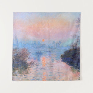 Sunset on the Seine Claude Monet   Tapestry