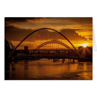 Sunset on the Tyne