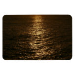 Sunset on the Water Abstract Ocean Photography Magnet