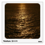 Sunset on the Water Abstract Ocean Photography Wall Sticker