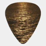 Sunset on the Water Abstract Photography Guitar Pick