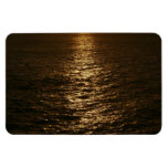 Sunset on the Water Abstract Photography Magnet