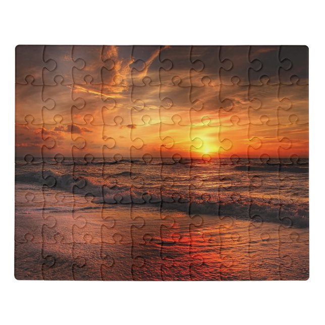 Sunset on the Water Acrylic Puzzle (Puzzle Horizontal)
