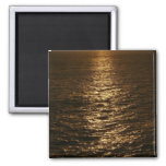 Sunset on the Water Ocean Photography Magnet