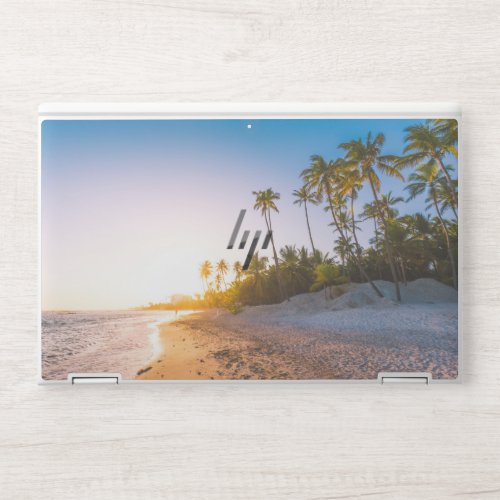 Sunset on Tropical Beach  Dominican Republic HP Laptop Skin