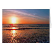 Sunset On Water (Front Horizontal)