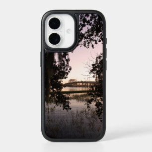 Sunset on Woods Memorial Bridge iPhone 17 Case