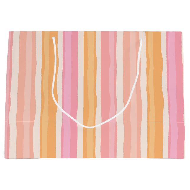 Sunset orange Gift Bag (Front)