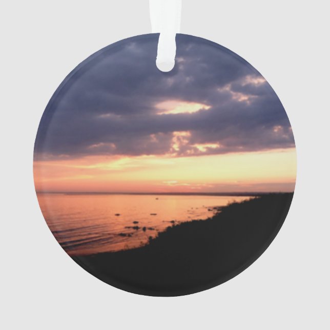 Sunset Ornament (Back)