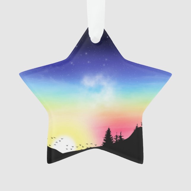 Sunset Ornament (Front)