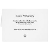 Sunset over Airlie Beach, QLD, Australia (Back Horizontal)