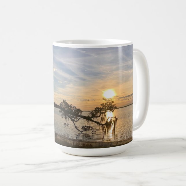 Sunset Over East Bay Coffee Mug (Front Right)