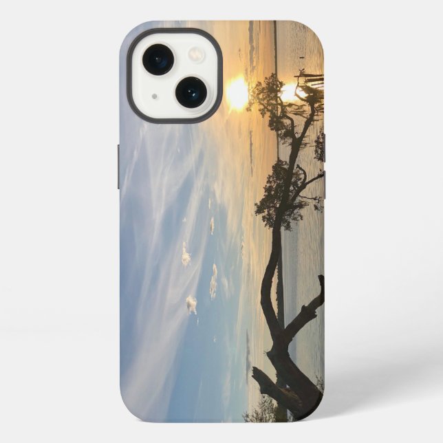 Sunset Over East Bay iPhone Cases (Back)