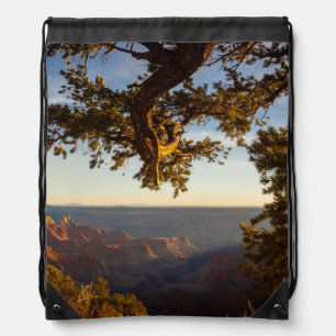 Sunset over Grand Canyon Drawstring Bag