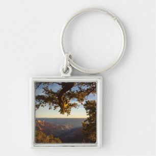 Sunset over Grand Canyon Keychain