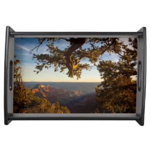 Sunset over Grand Canyon Serving Tray