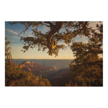 Sunset Over Grand Canyon Wood Wall Art by uscanyons at Zazzle