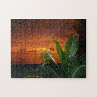 Sunset over Gulf, puzzle