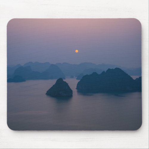 Sunset over Halong Bay _ Vietnam Asia Mouse Pad