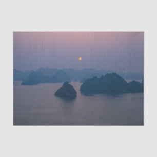 Sunset over Halong Bay - Vietnam, Asia Tissue Paper