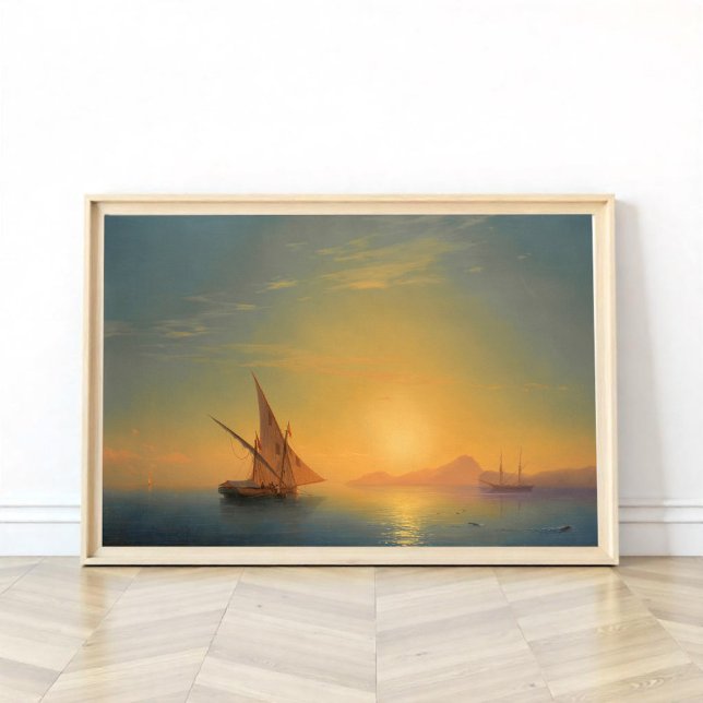 Sunset Over Ischia, Aivazovsky  Poster (Creator Uploaded)