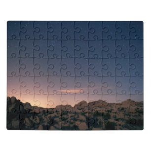 Sunset Over Joshua Tree National Park Jigsaw Puzzle