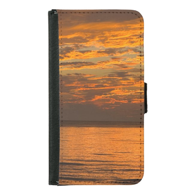 Sunset Over Key West Samsung Galaxy Wallet Case (Front)