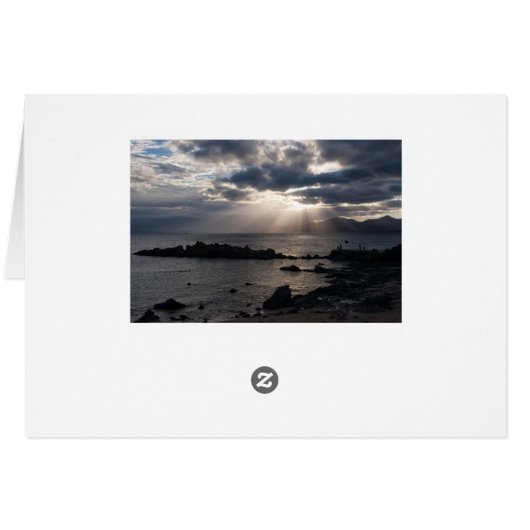 Sunset over Lanzarote (Back Horizontal)