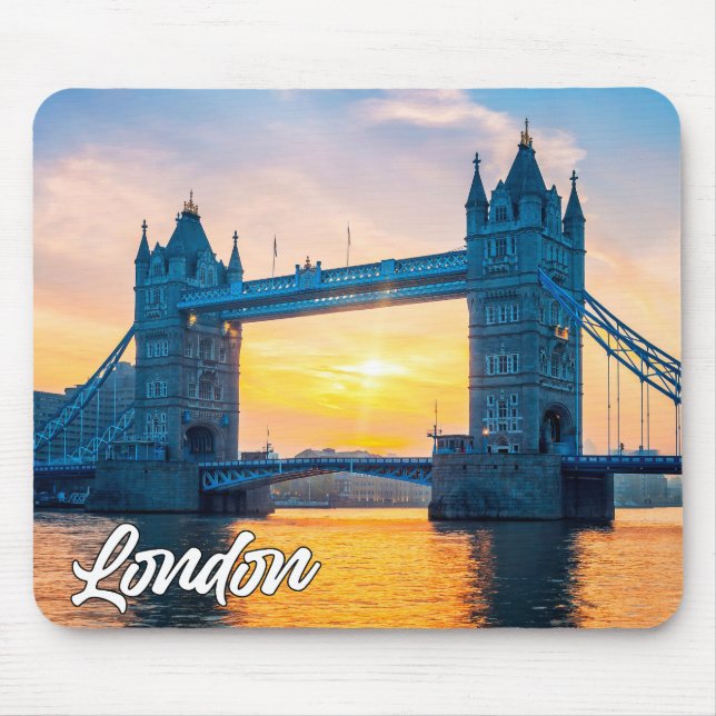 Sunset Over London, England, United Kingdom Mouse Pad (Front)