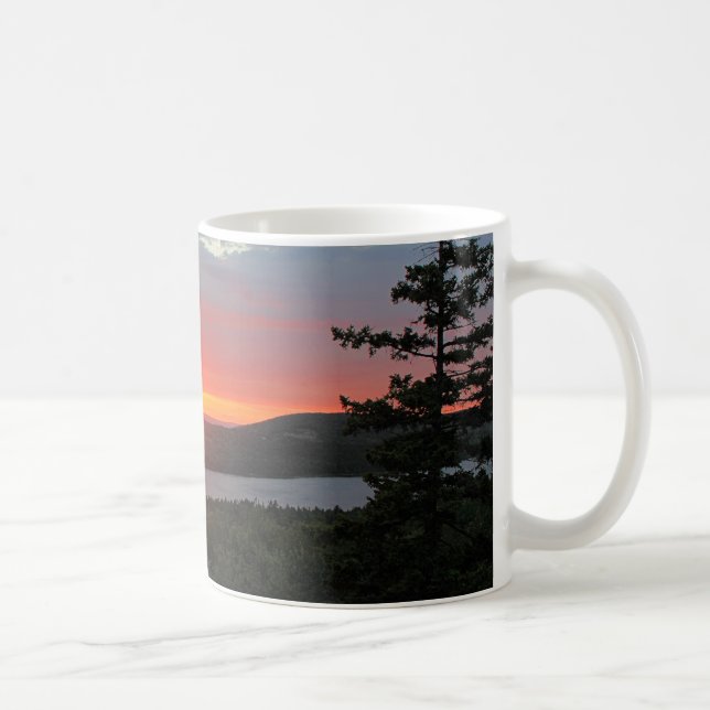 'Sunset Over Long Pond' Coffee Mug (Right)