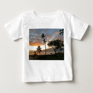 Sunset over Maalaea Bay, Maui Baby T-Shirt
