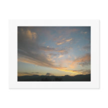 Sunset over Medellín Postcard