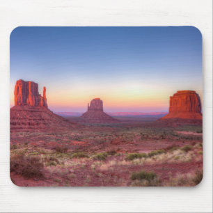 Sunset Over Monument Valley Arizona Mouse Pad