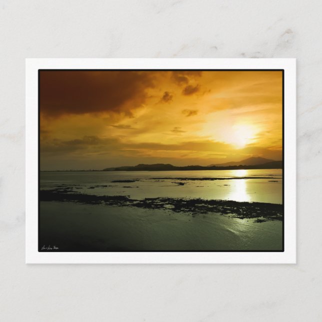 Sunset over Panama Postcard (Front)