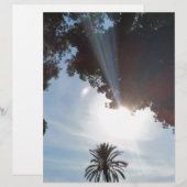 sunset over parkland (Front/Back)