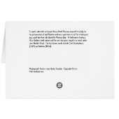 Sunset Over Quito, Ecuador Cards (Back Horizontal)
