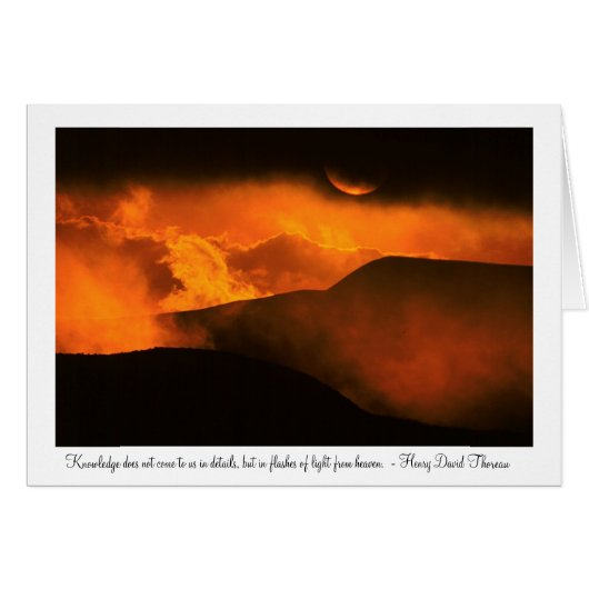 Sunset Over Quito, Ecuador Cards (Front Horizontal)
